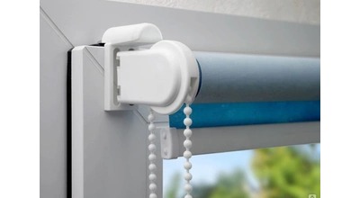 Установка рулонных жалюзи